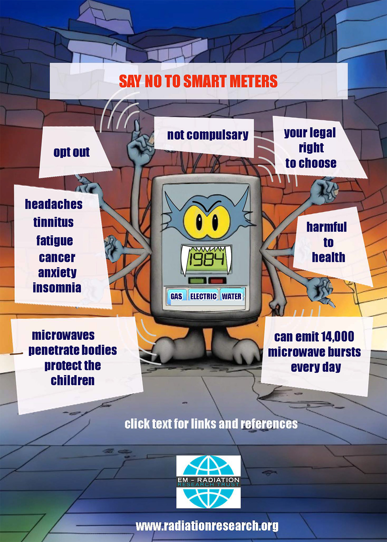 Smart Meters Action Pack Radiation Research